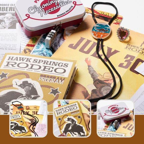 HUNT A KILLER R.I.P. AT THE RODEO MURDER MYSTERY GAME NEW SEALED - Picture 2 of 2